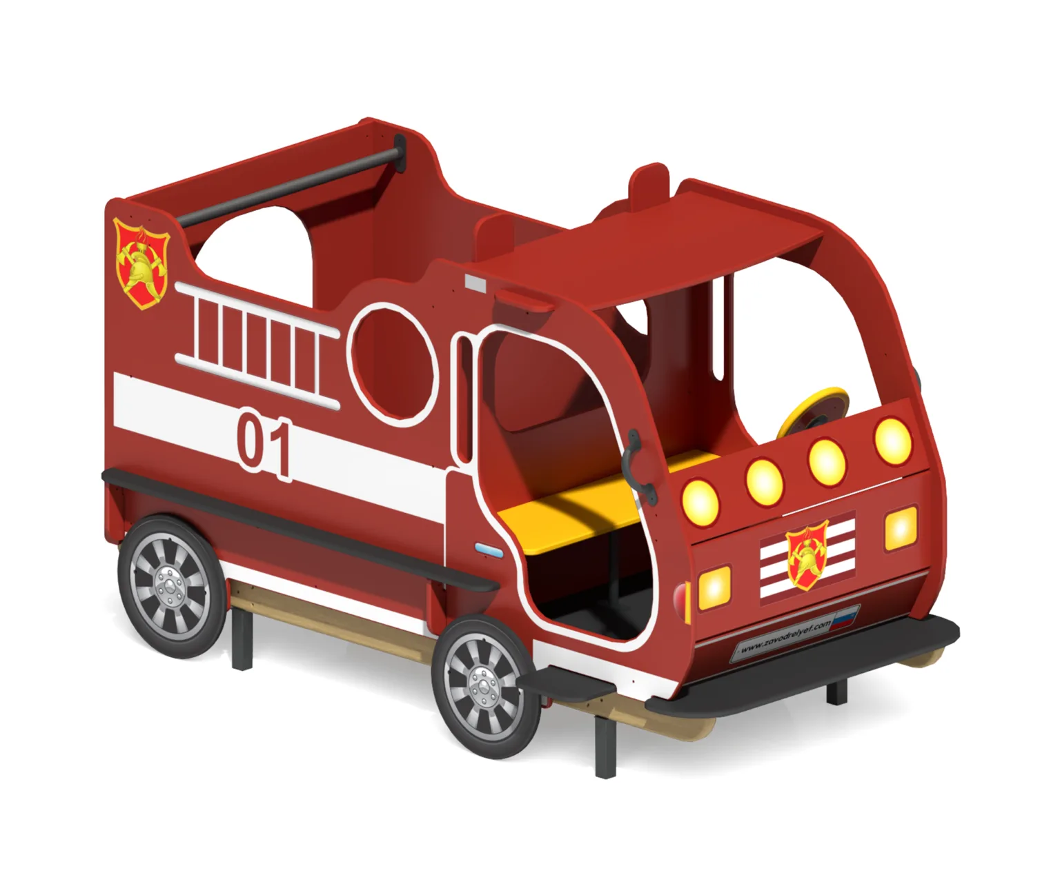 Игровое оборудование "Пожарная машинка" Игровое оборудование "Пожарная машинка"
